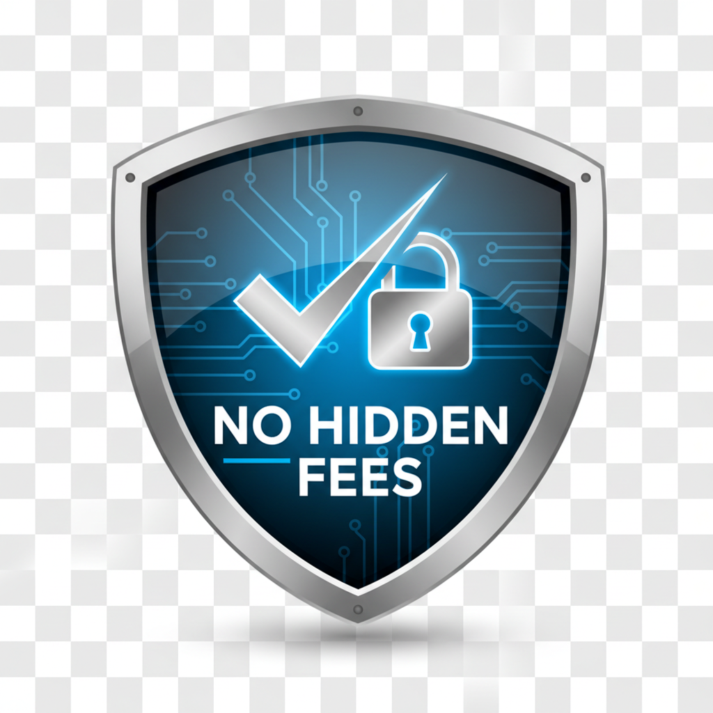 No Hidden Fees Icon